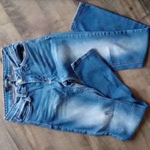 Wax jeans faded blue